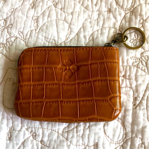 Patricia Nash Leather Croc Coin Purse OS - Picture 8 of 8